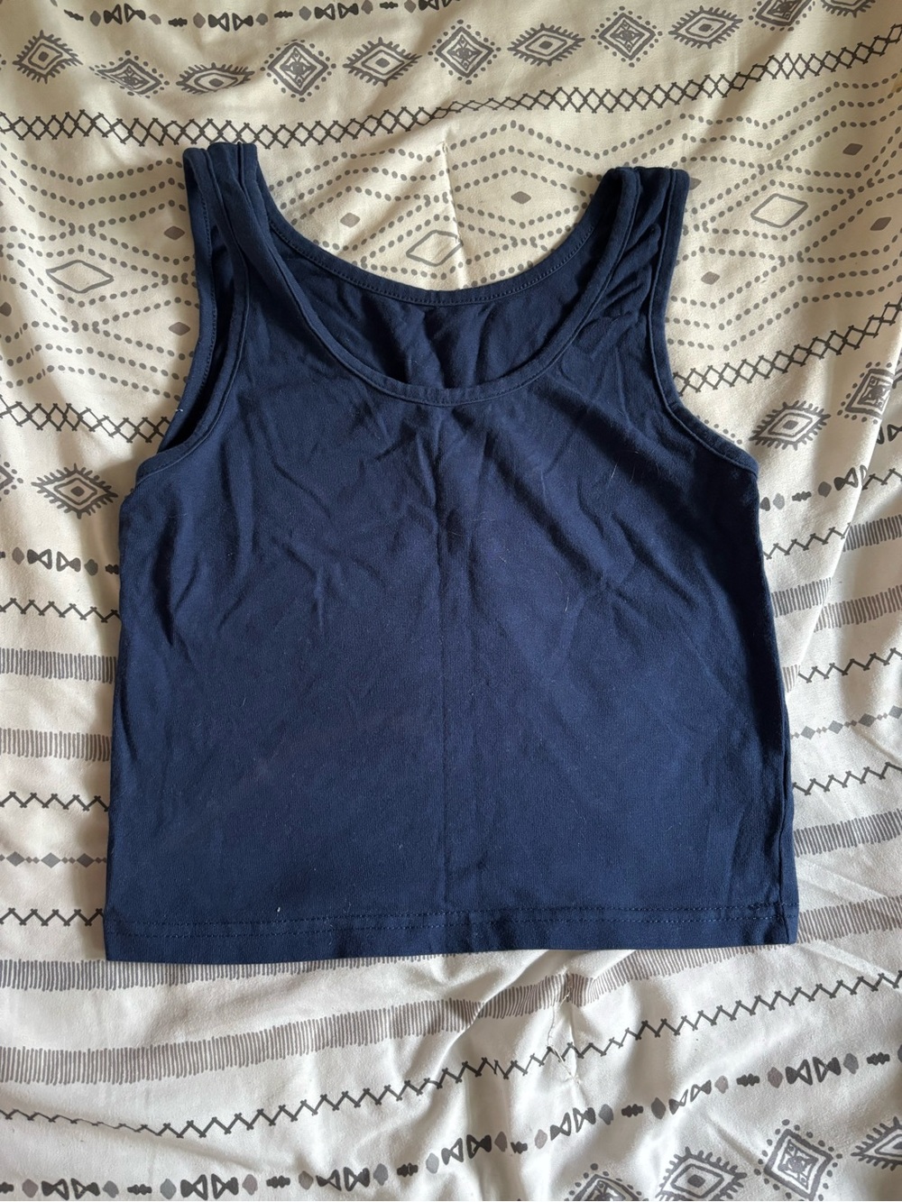 Amazon Essentials Navy Scoop Neck Tank Top